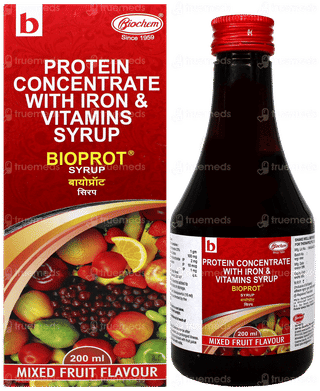 Bioprot Mixed Fruit Flavour Syrup 200Ml